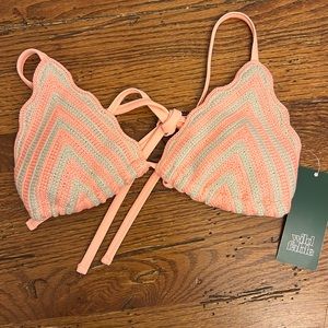 NWT Wild Fable Crochet Bikini Top, size XS